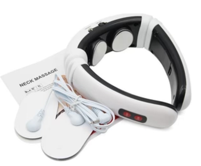 Smart Electric Pulse Neck Massager – Portable TENS & EMS Therapy for Pain Relief