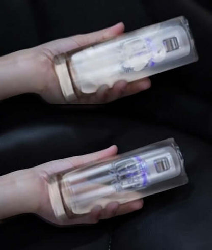 2-in-1 Car Air Purifier Charger – منقي هواء وشاحن سيارة