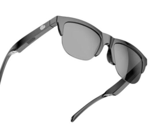 Smart Bluetooth Audio Sunglasses – UV400 Polarized Lenses with Integrated Open-Ear Speakers
