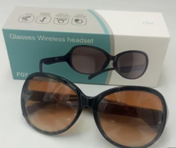 Smart Bluetooth Audio Sunglasses – UV400 Polarized Lenses with Integrated Open-Ear Speakers
